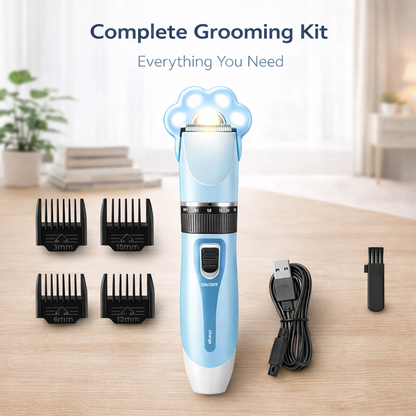 𝑷𝒓𝒐𝒇𝒆𝒔𝒔𝒊𝒐𝒏𝒂𝒍 𝑷𝒆𝒕 𝑯𝒂𝒊𝒓 𝑻𝒓𝒊𝒎𝒎𝒆𝒓 𝑲𝒊𝒕 – 𝑸𝒖𝒊𝒆𝒕 𝑪𝒐𝒓𝒅𝒍𝒆𝒔𝒔 𝑫𝒐𝒈 & 𝑪𝒂𝒕 𝑮𝒓𝒐𝒐𝒎𝒊𝒏𝒈 𝑪𝒍𝒊𝒑𝒑𝒆𝒓𝒔 𝒘𝒊𝒕𝒉 𝑮𝒖𝒊𝒅𝒆 𝑪𝒐𝒎𝒃𝒔